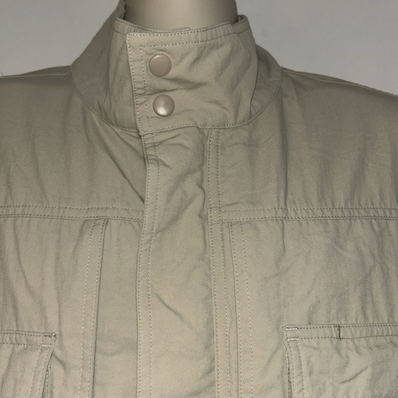 Travel Smith Men’s Vest Pockets Tan Safari Fishing - Picture 2 of 16